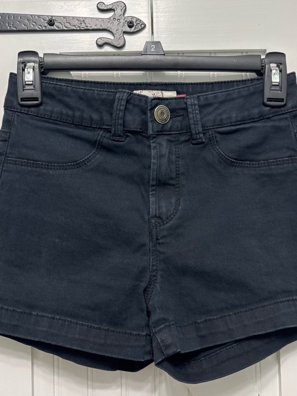 SO Women’s Black High Waist Shorts